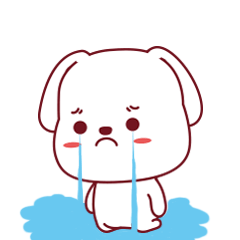Lovely Puppy Animated Stickers messages sticker-4