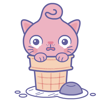 Kitty Cones Animated Stickers messages sticker-3