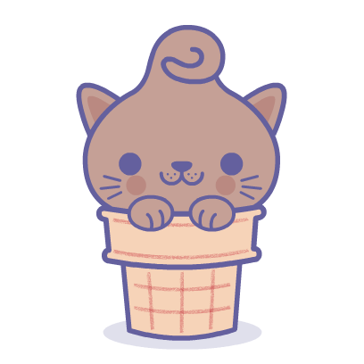 Kitty Cones Animated Stickers messages sticker-1