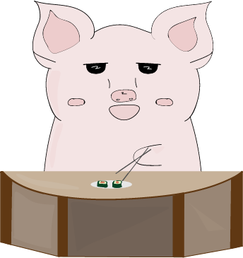 Cheeky Piggy messages sticker-11