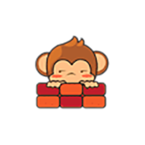 Cute Baby Monkey Stickers messages sticker-1