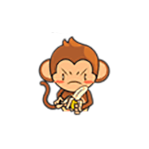 Cute Baby Monkey Stickers messages sticker-10