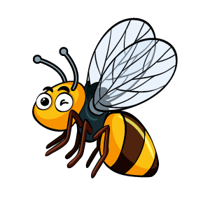 Bee Feeling Sticker messages sticker-0