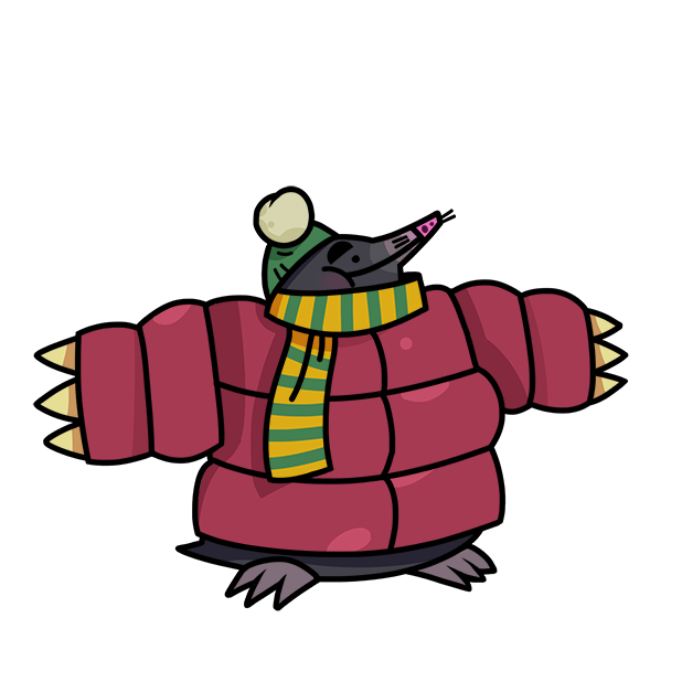Gentle Mole messages sticker-0