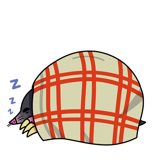 Gentle Mole messages sticker-1