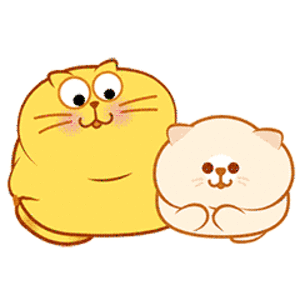 Fun Cat Gif Stickers messages sticker-9