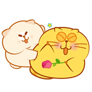 Fun Cat Gif Stickers messages sticker-10