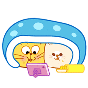 Fun Cat Gif Stickers messages sticker-2