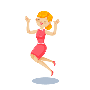Yellow Girl Nice Sticker messages sticker-2