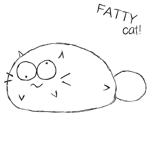 Fatty Cat! - Study Companion messages sticker-5