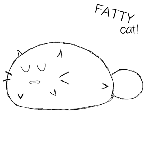 Fatty Cat! - Study Companion messages sticker-9
