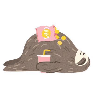 It's a Sloth Life Stickers messages sticker-6