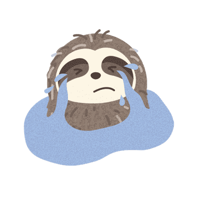 It's a Sloth Life Stickers messages sticker-11