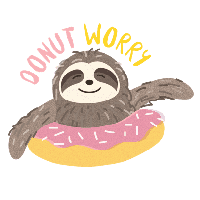It's a Sloth Life Stickers messages sticker-4