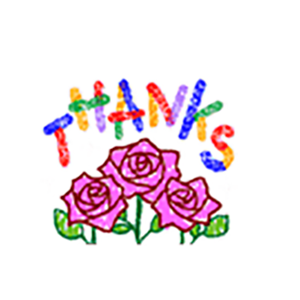 Flower Thank Stickers messages sticker-8