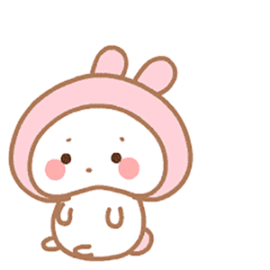 Kidly Rabbit Gif Stickers messages sticker-1