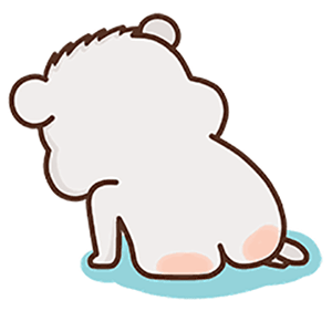 Deer And Bear Gif Stickers messages sticker-1