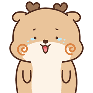 Deer And Bear Gif Stickers messages sticker-5