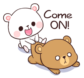 Official Milk and Mocha Bear messages sticker-11