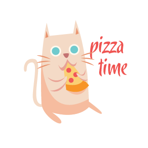 Cat Relaxing Sticker messages sticker-2