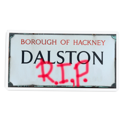 It's a Dalston Thing - London messages sticker-4