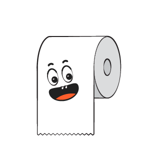 Toilet Paper Feeling Sticker messages sticker-1