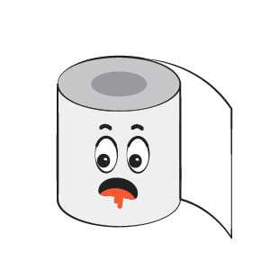 Toilet Paper Feeling Sticker messages sticker-5