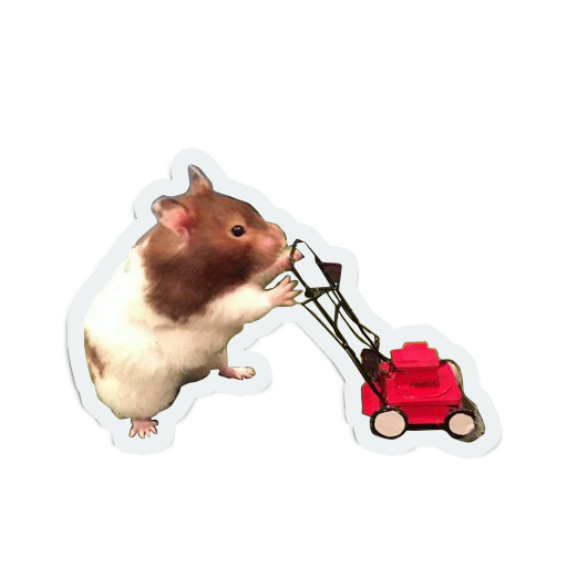 cute furry animal friends messages sticker-8