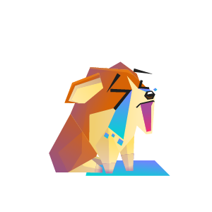 Dog Single Feeling Sticker messages sticker-1