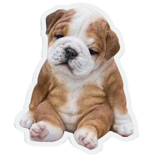 cute animals: sad and lonely messages sticker-0
