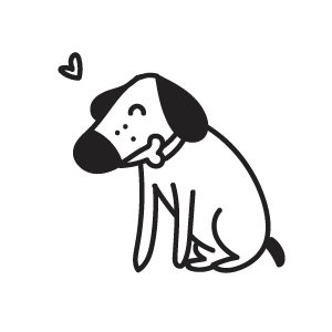 Draw Thin Dog Sticker messages sticker-3