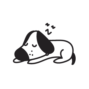 Draw Thin Dog Sticker messages sticker-1