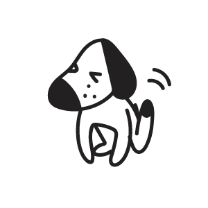 Draw Thin Dog Sticker messages sticker-5