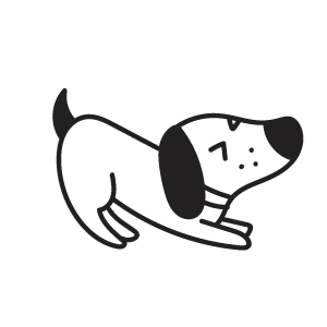 Draw Thin Dog Sticker messages sticker-0