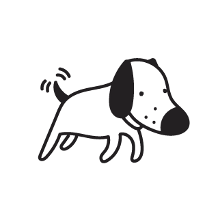 Draw Thin Dog Sticker messages sticker-4