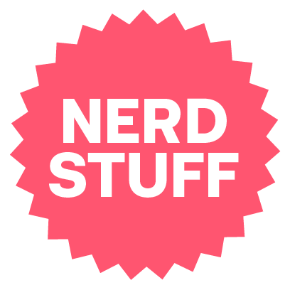 Typography Nerd Sticker messages sticker-10