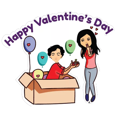 Valentine Special Stickers messages sticker-1