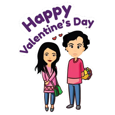 Valentine Special Stickers messages sticker-2