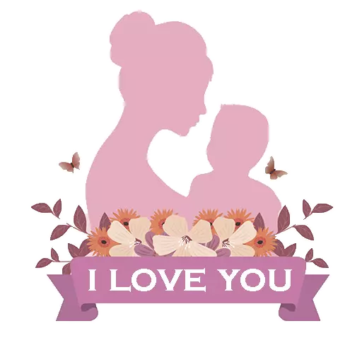 Mother day Stickers 2019 messages sticker-9