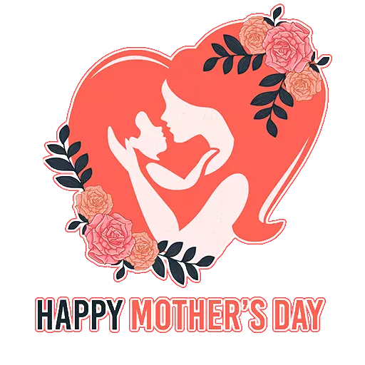 Mother day Stickers 2019 messages sticker-2