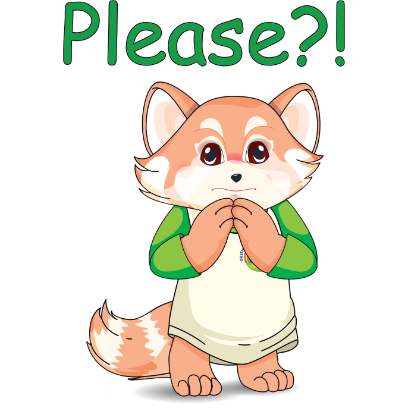 Lester the Lesser Panda messages sticker-6