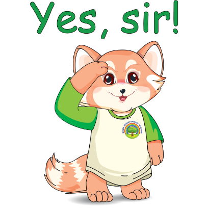 Lester the Lesser Panda messages sticker-1