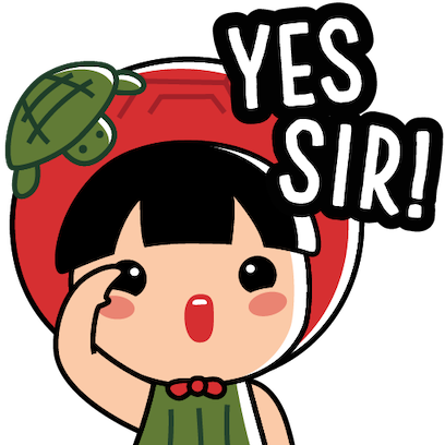 Ang Ku Kueh Girl - Pack 4 messages sticker-2
