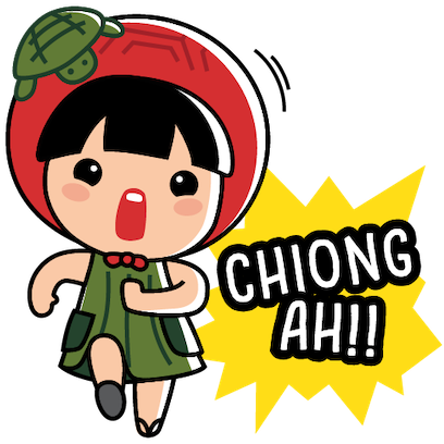 Ang Ku Kueh Girl - Pack 4 messages sticker-4