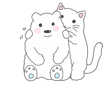 fluffy-white-friends messages sticker-5