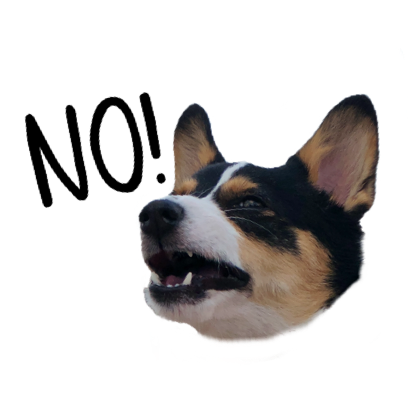 Josie the Chicago Corgi messages sticker-9