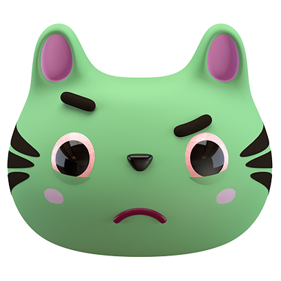 Max - 3D Cat Sticker Pack messages sticker-6