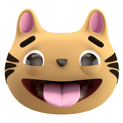 Max - 3D Cat Sticker Pack messages sticker-8