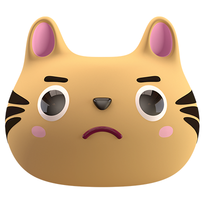 Max - 3D Cat Sticker Pack messages sticker-2