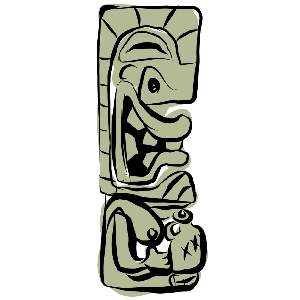 Tiki O Stickers messages sticker-10